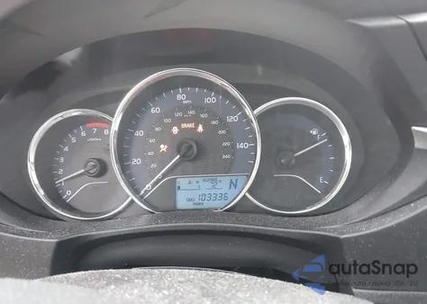 2016 Toyota Corolla Le z USA, uszkodzony, nr VIN 5YFBURHEXGP534933